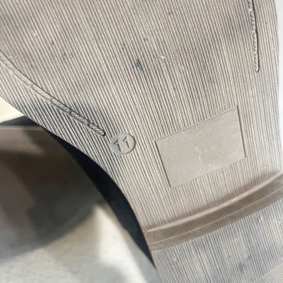 Jousen Chelsea Boots Black Casual Suede Elastic Ankle Boots Men’s Size 11 - Picture 9 of 11